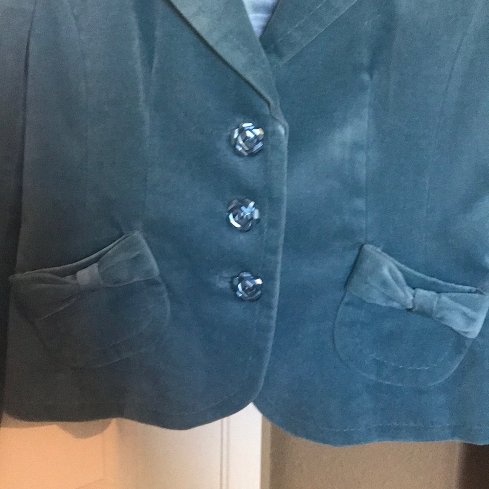 Velvet Light Blue Jacket 💙 - Picture 7 of 7